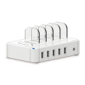 New QC 2.0 Universal 5 Ports USB Charger for Cellphone and Tablet